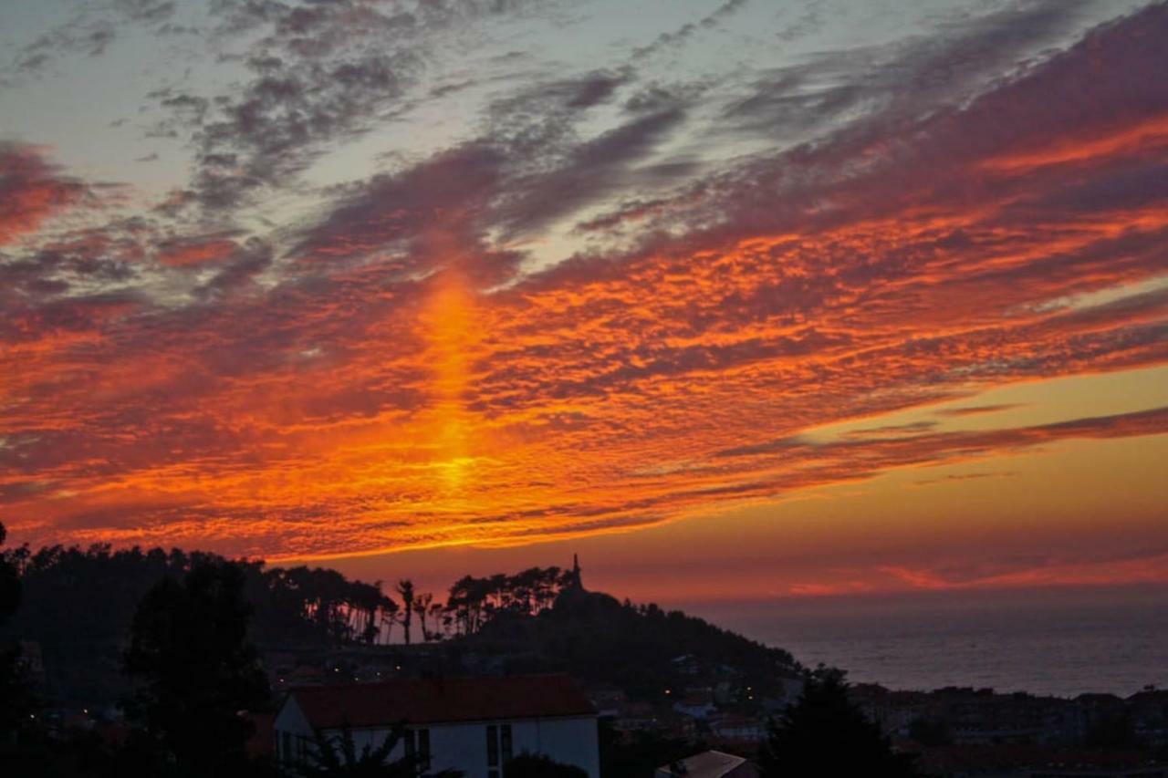 Inmejorables Vistas A Las Islas Cies Baiona Exteriér fotografie