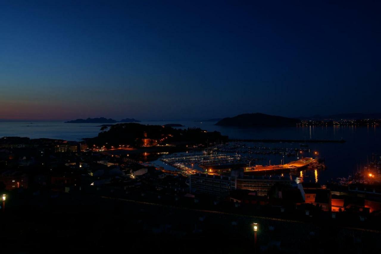 Inmejorables Vistas A Las Islas Cies Baiona Exteriér fotografie