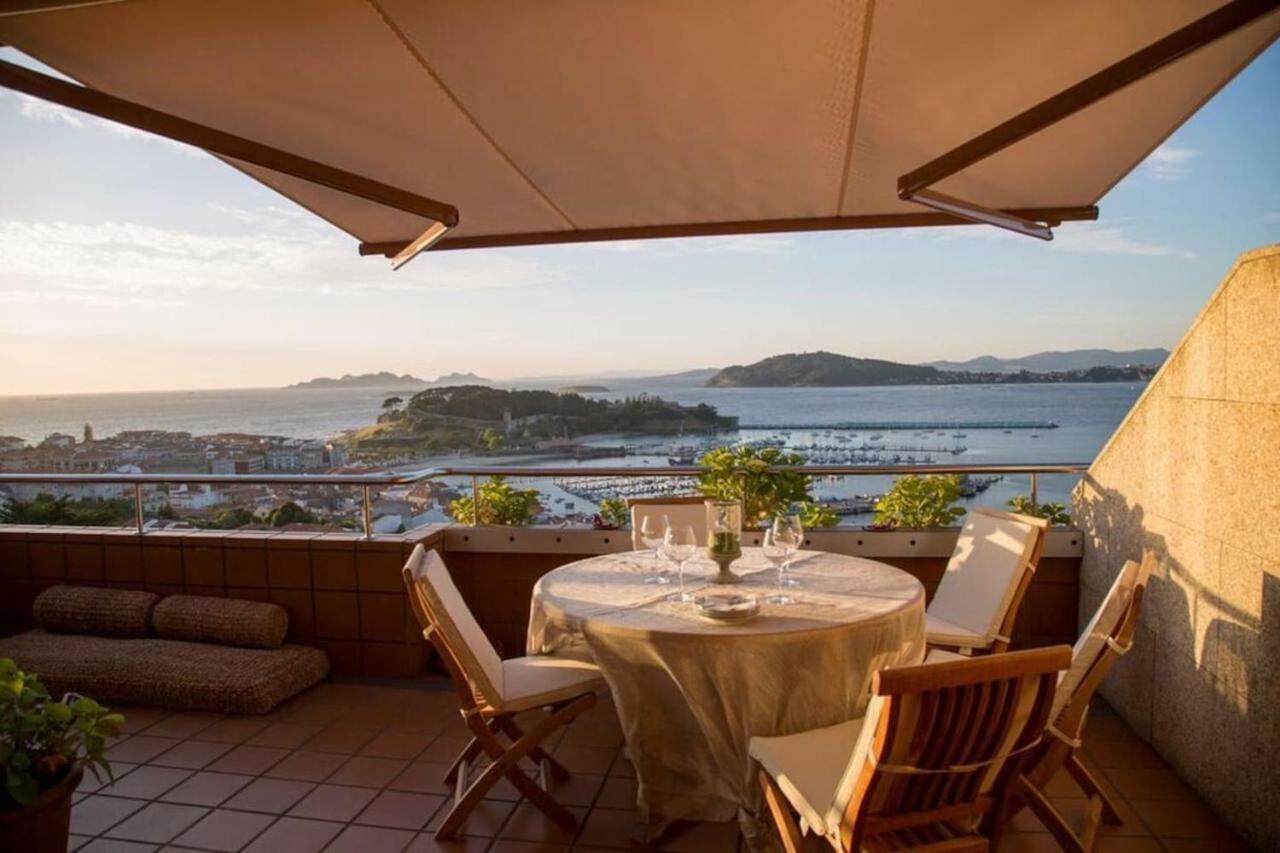 Inmejorables Vistas A Las Islas Cies Baiona Exteriér fotografie