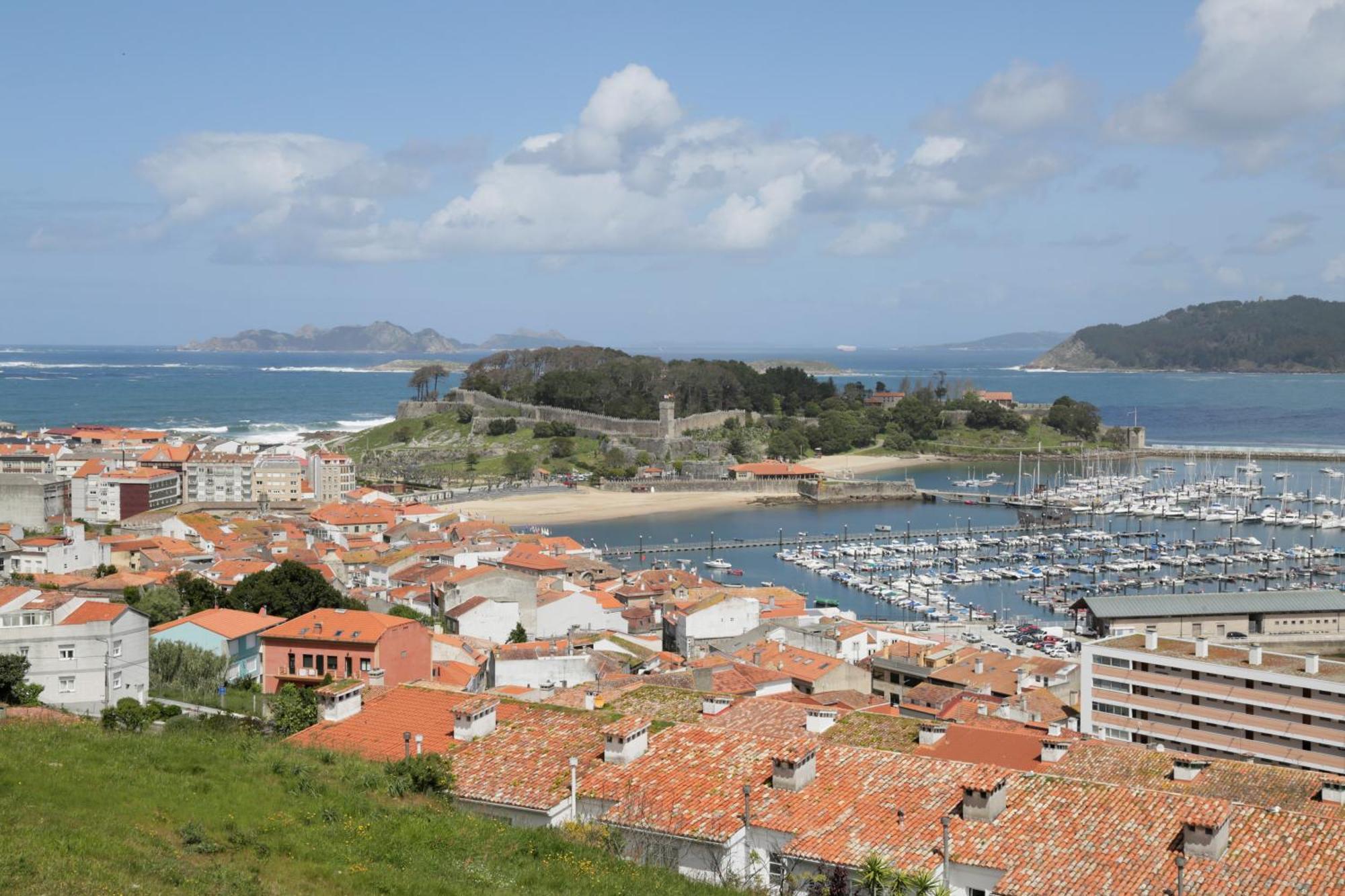 Inmejorables Vistas A Las Islas Cies Baiona Exteriér fotografie